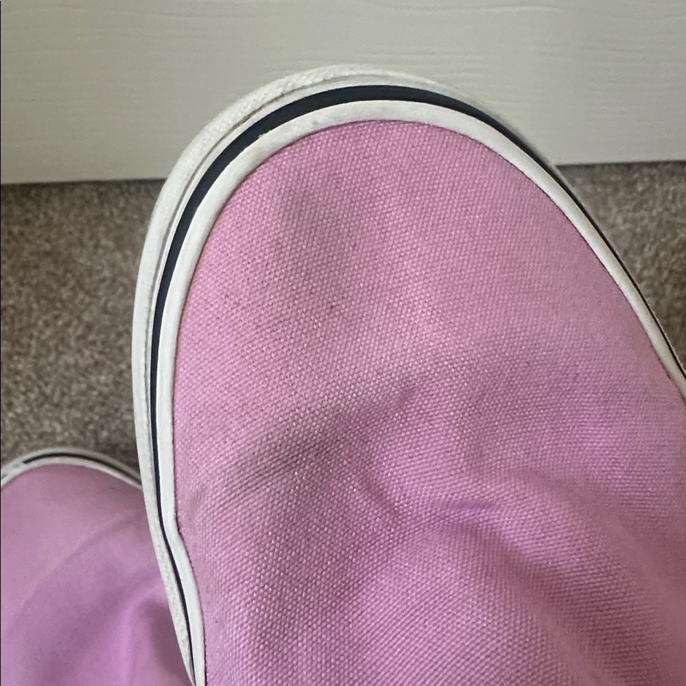 Pink Womens Slip On Vans- Size 8.5 - Picture 6 of 6